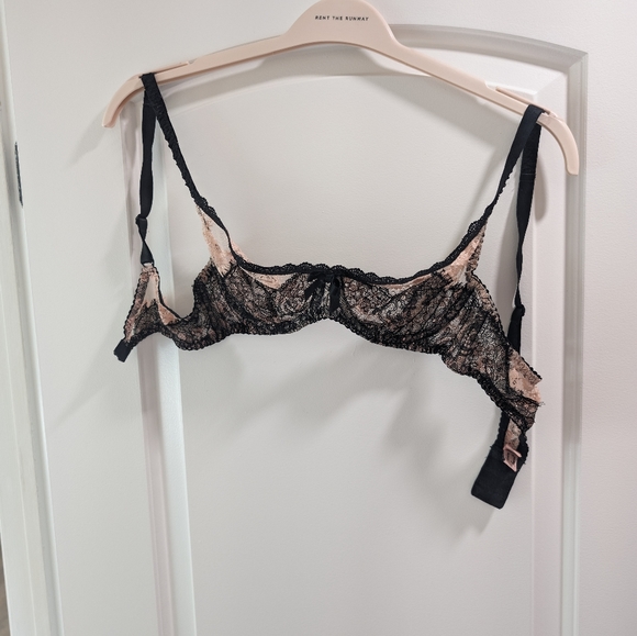 Agent Provocateur Francoise Bra And Garter Belt Set - Picture 8 of 12